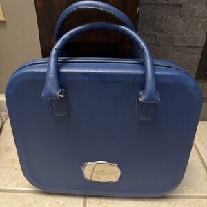 Young Living Essential Oils -Blue Zip Bag Hard Case Handles 44 Slots